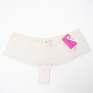 Chantelle Passionata Lace Panty White Cheeky Embroidered Made in France